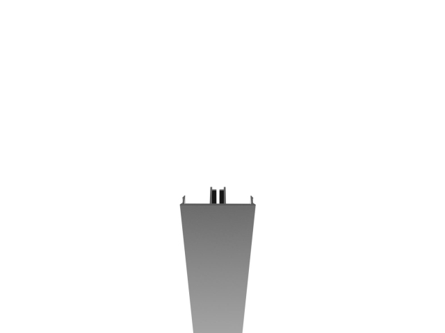 Széles takaróléc oszlopos profilokhoz 6000mm R7016